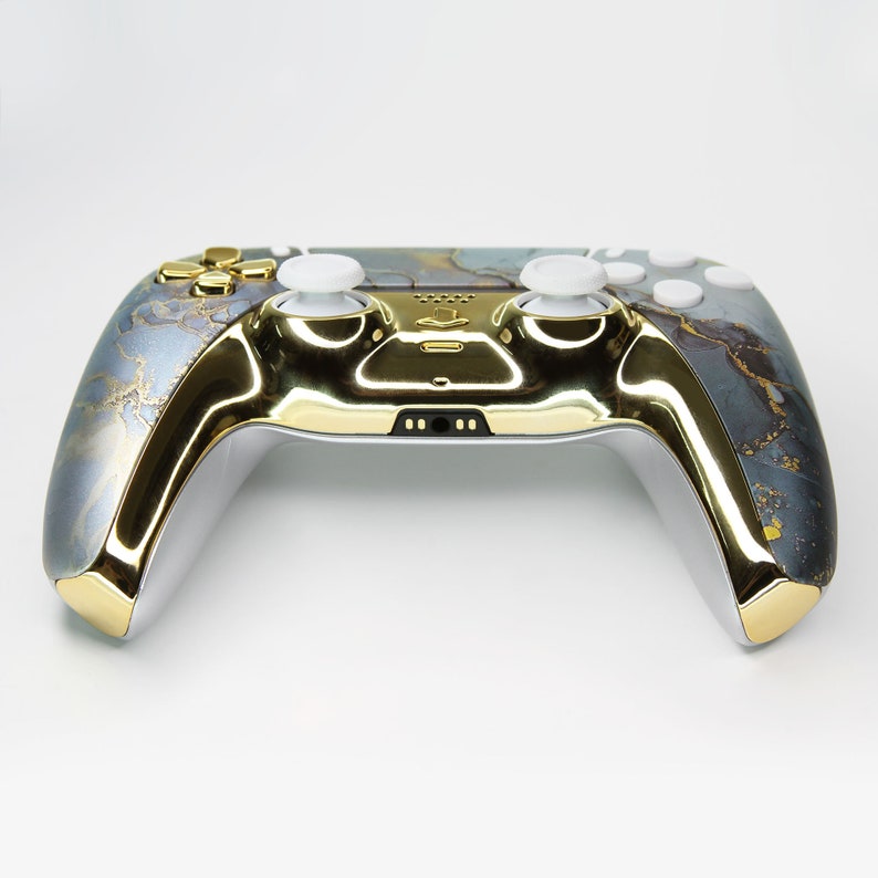 Nevermarble Gold Marble Playstation 5 PS5 Dualsense™ Custom Etsy