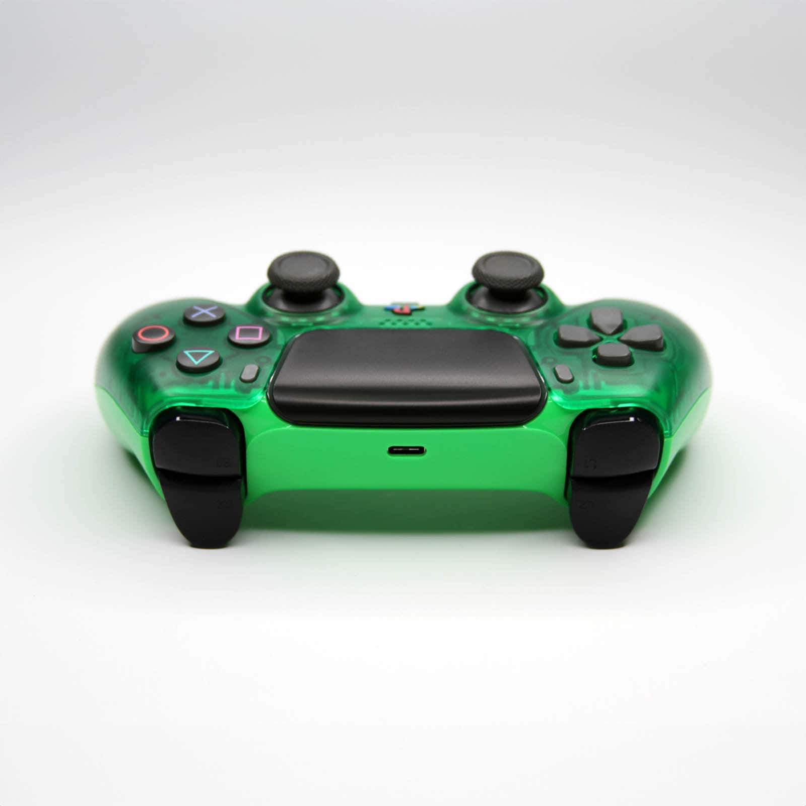 ワイヤレスコントローラー (DUALSHOCK 4) グリーン・カモフラージュ