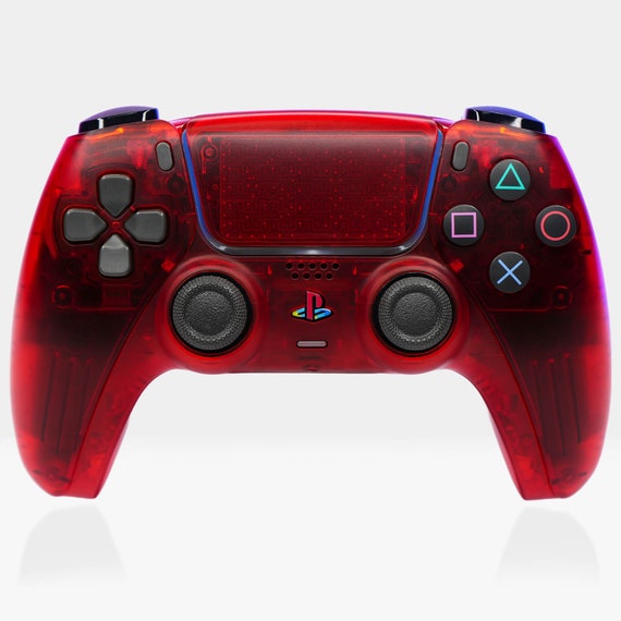 PS5 Emerald Green Killscreen Esports Controller – Clear Retro DualSense For PlayStation 5 – Wireless Bluetooth, 1-Year Warranty