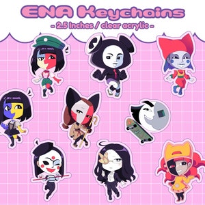 ENA Chibi Keychains