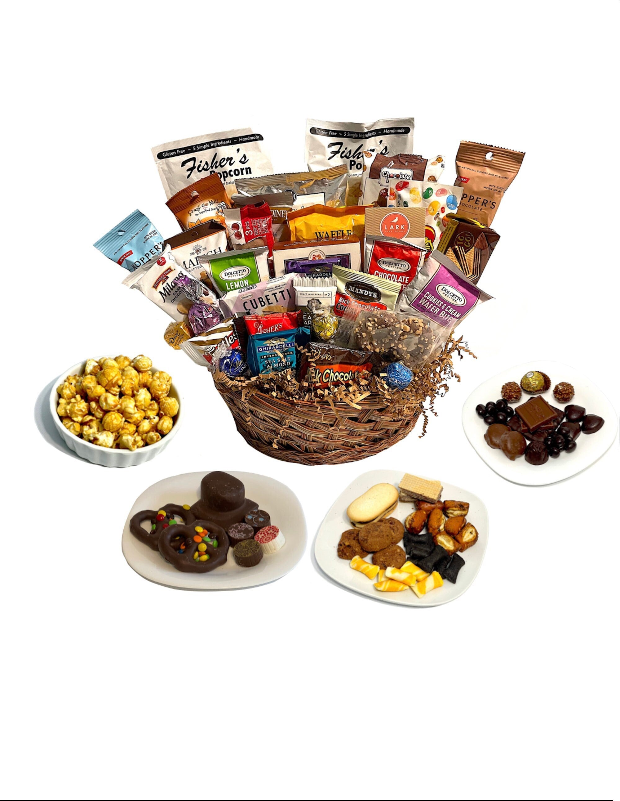 Fall Celebration Chocolate Candy Gift Basket-hangkhonggiare.com.vn