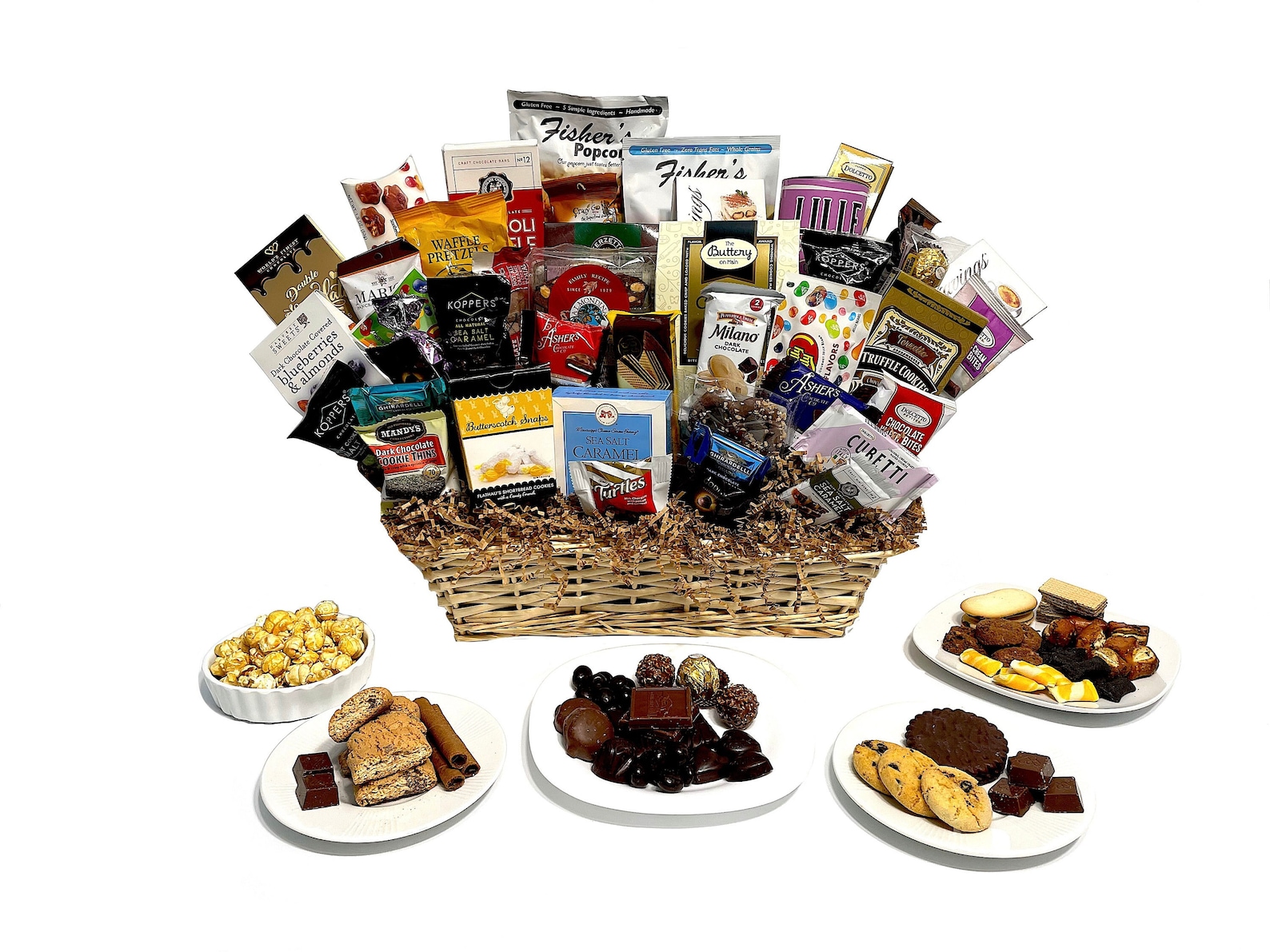43 Piece Gift Baskets Hand-Crafted