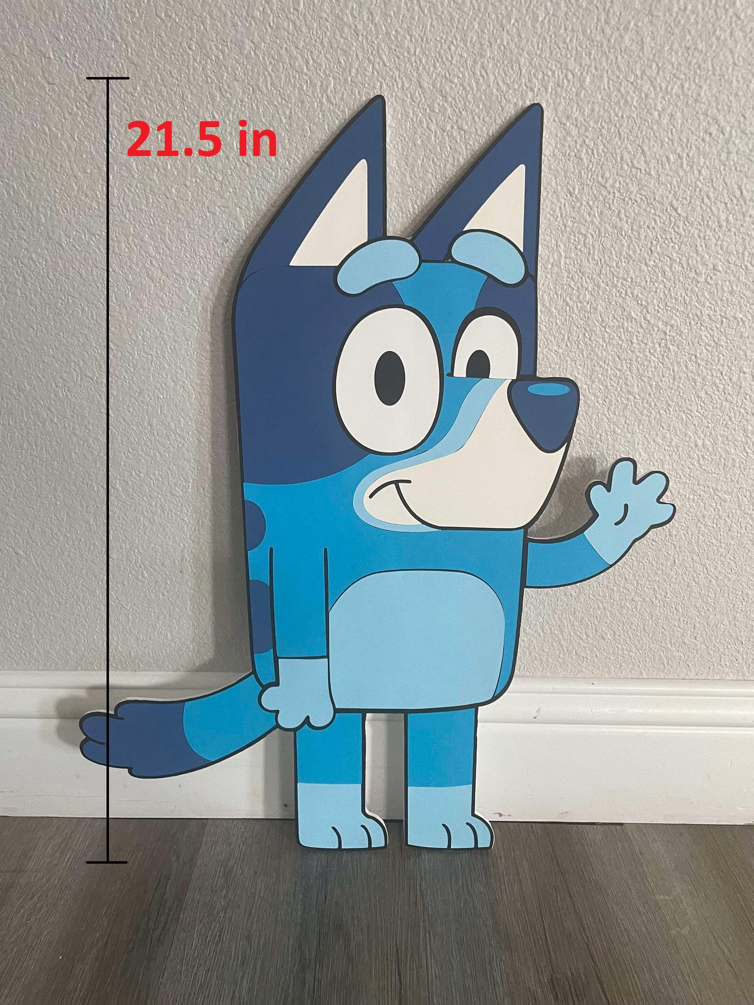 Bluey & Bingo Cutouts