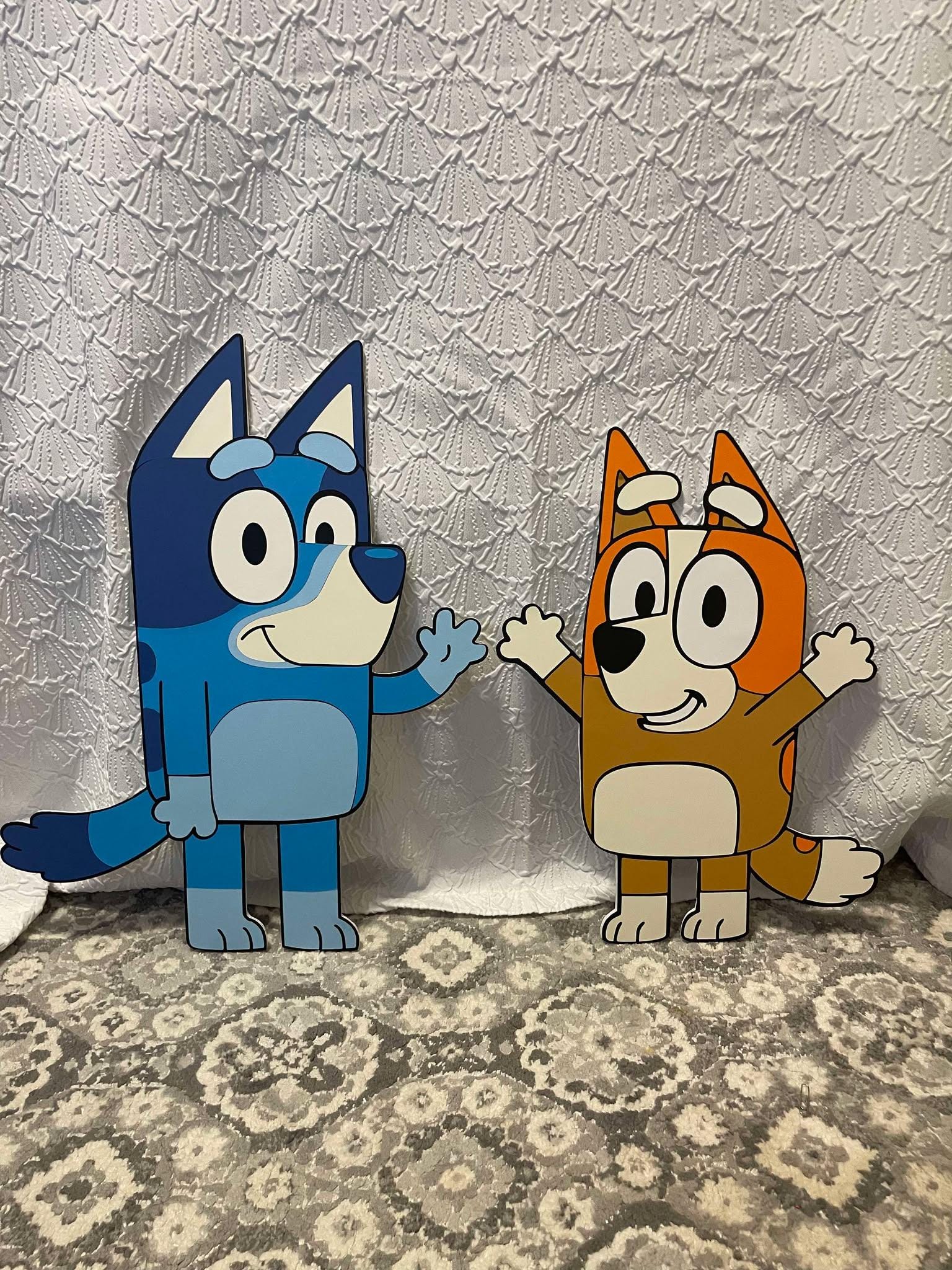 Bluey & Bingo Cutouts