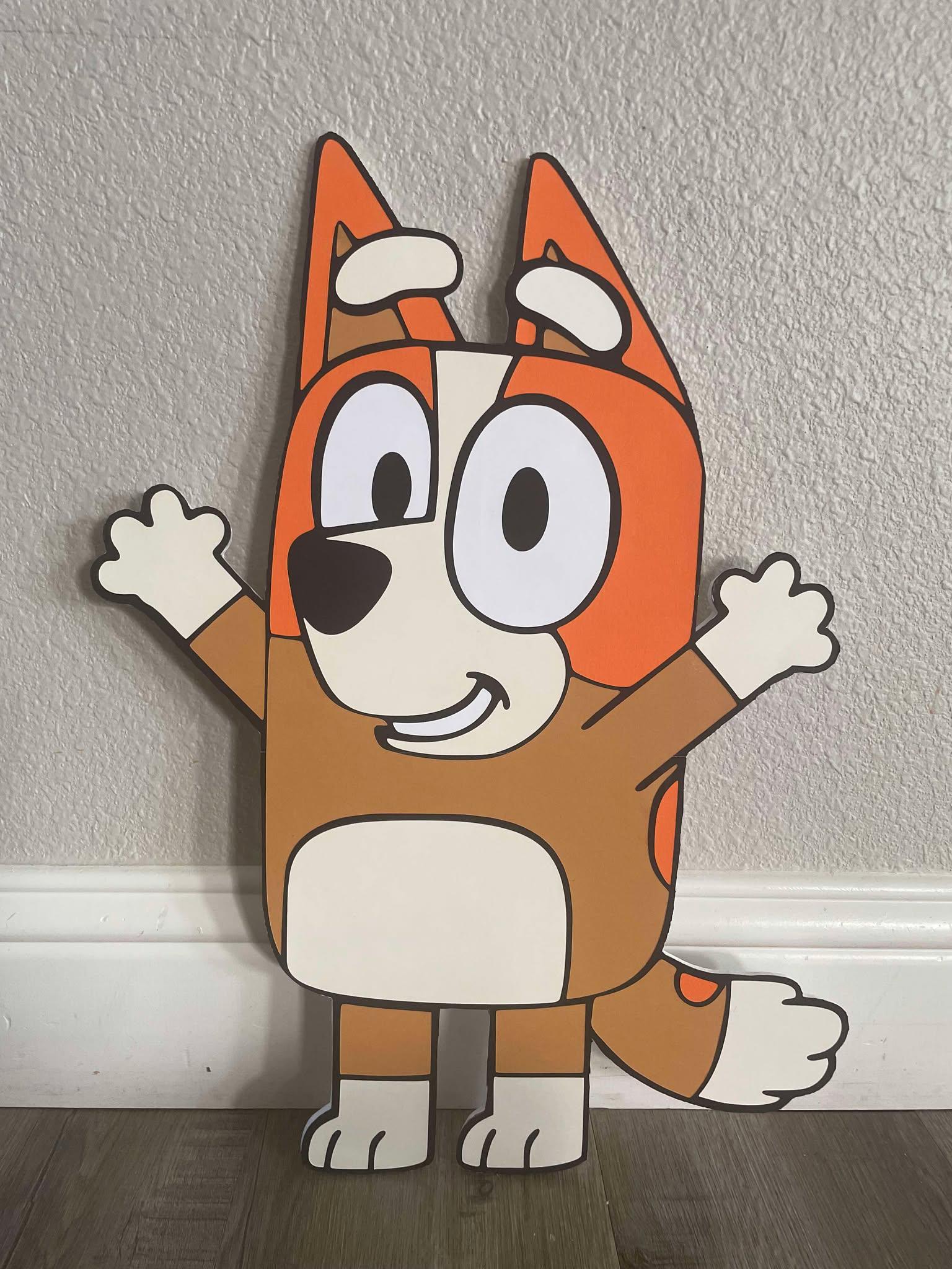 Bluey & Bingo Cutouts