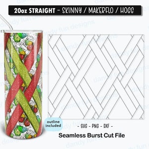 Szablon do pękania bębna z motywem koszykówki w kształcie diamentu dla 20oz Skinny Straight/ Makerflo/ Hogg - SVG DXF PNG Taśma do pękania bębna