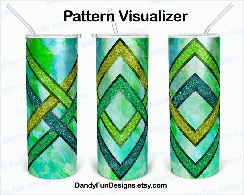 Weaved V split Burst Tumbler Template for 20oz Skinny Straight/ Makerflo/ Hogg - SVG DXF PNG Basketweave burst image 4
