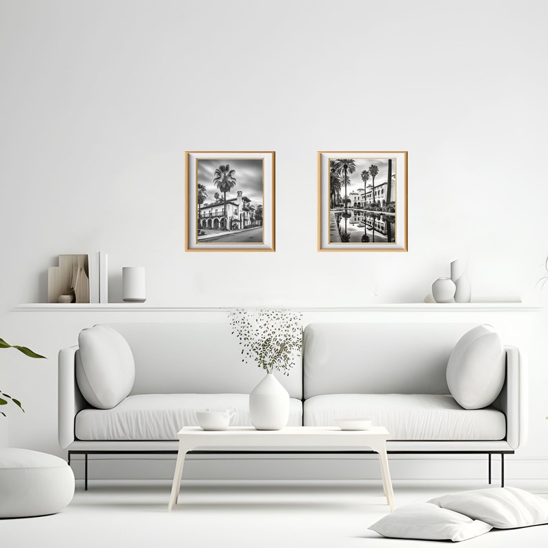 Timeless Elegance: Iconic Black and White Historical Wall Art - Etsy
