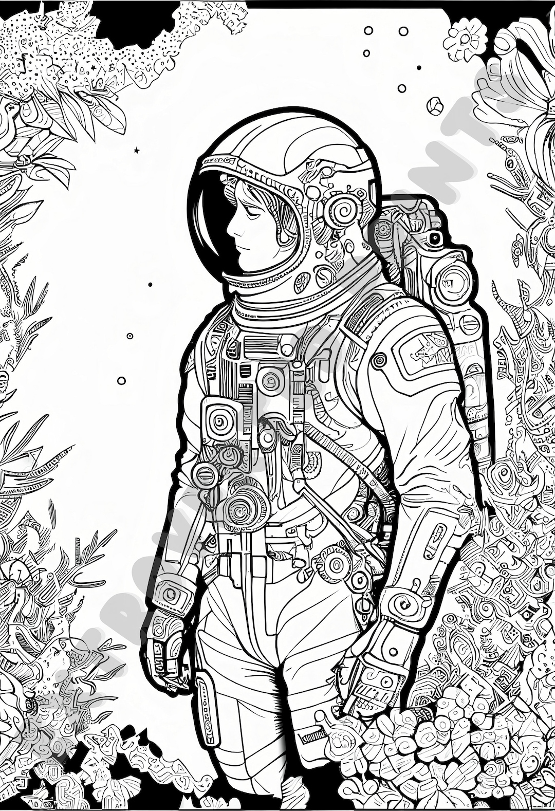 Astro Boy Coloring Page for Kids and Adults Who Experience ADHD