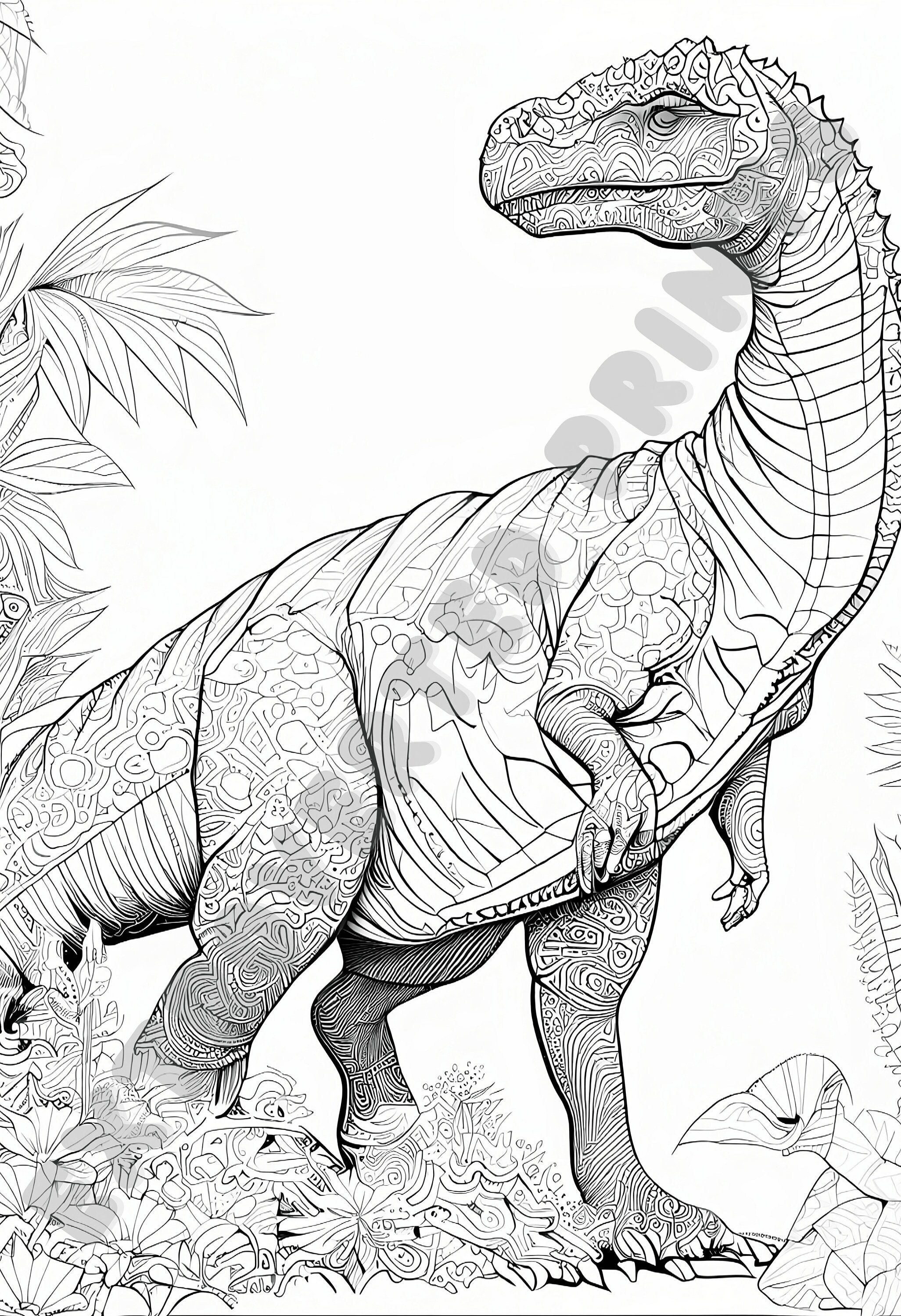 Dinosaur Games online - Dinosaur coloring pages