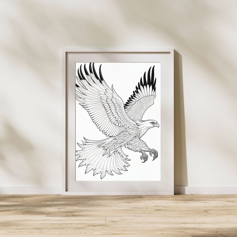 Blazing Inferno Coloring Page for Kids and Adults Who Experience ADHD