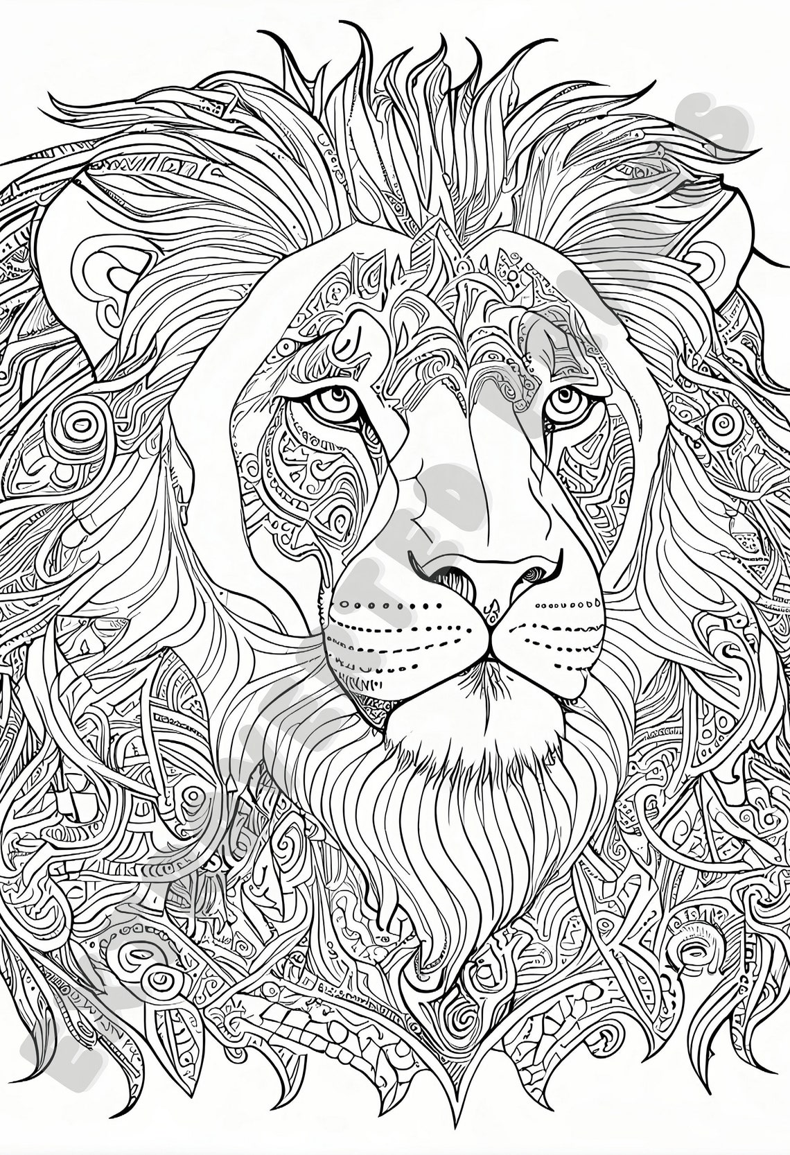 12 Coloring Pages Printable Kids and Adult Coloring Sheet Intricate