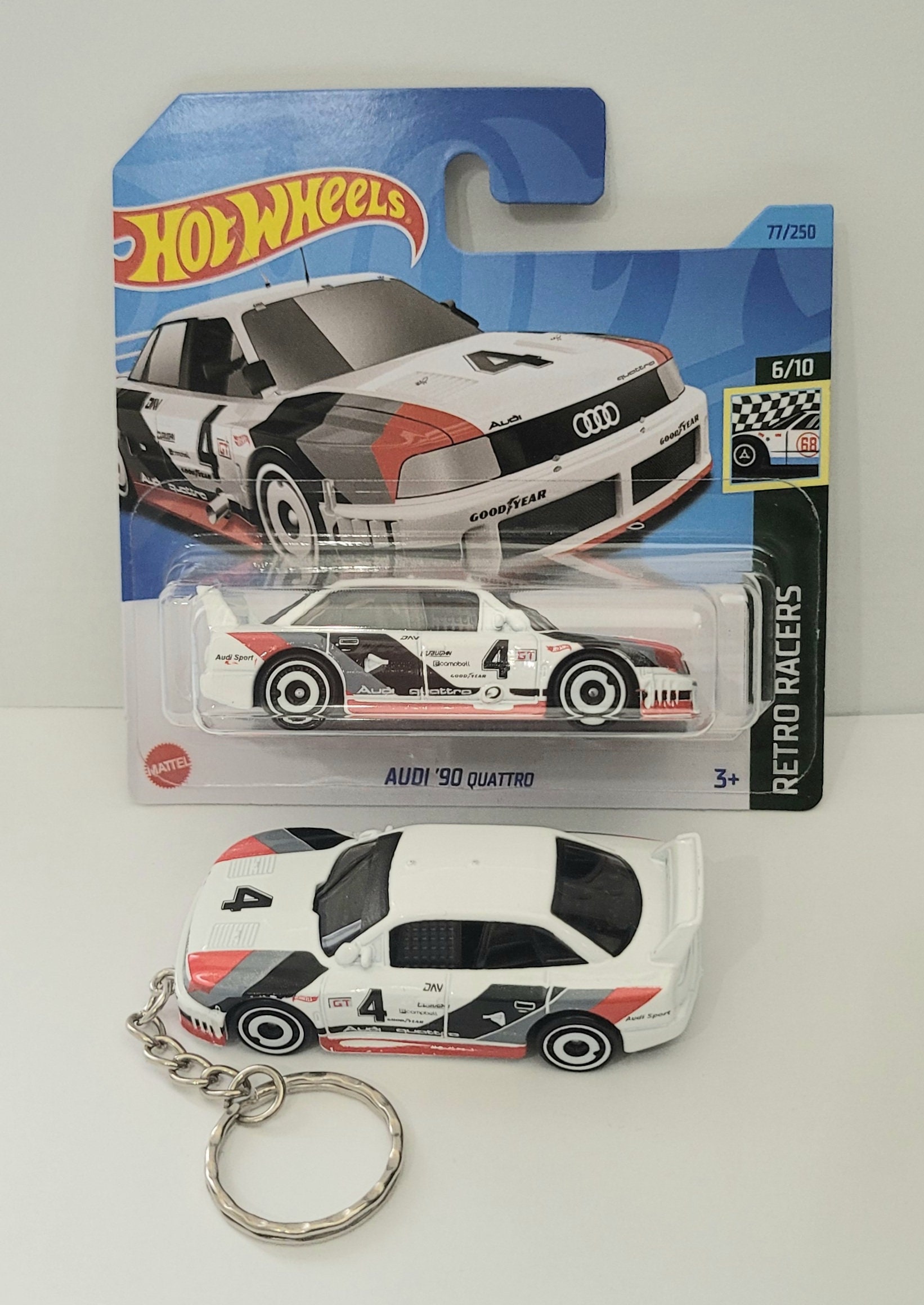 Hot Wheels Audi 90 Quattro Keyring/key Chain - Etsy Singapore