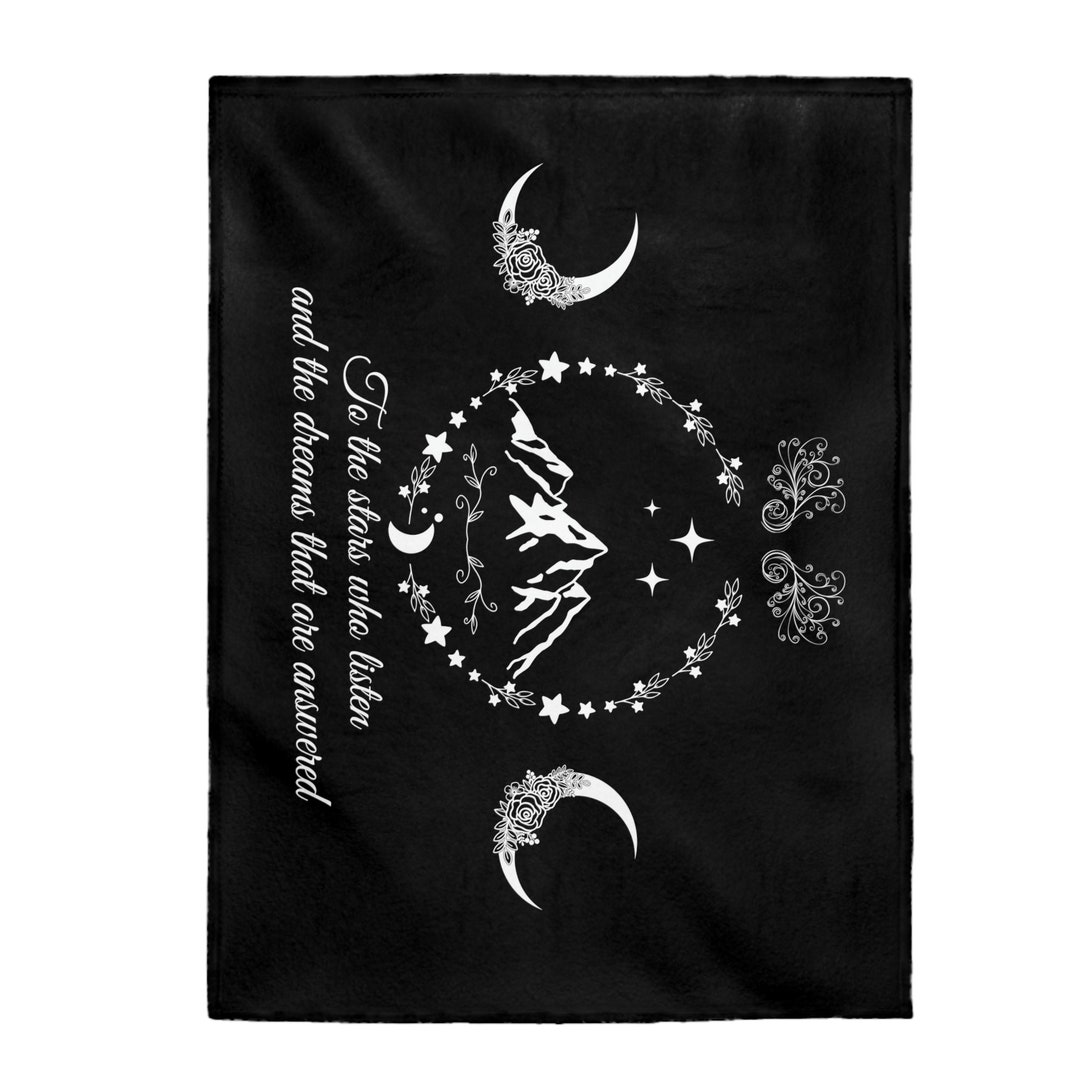 ACOTAR Quote Blanket Etsy