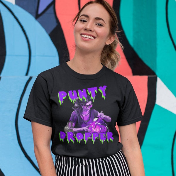 PUNTY DROPPER| Glass Blower| Pun| Glassblowing Gift| Glassblowing Shirt| Glass Blowing Shirt| Art Hobby Shirt| Unisex