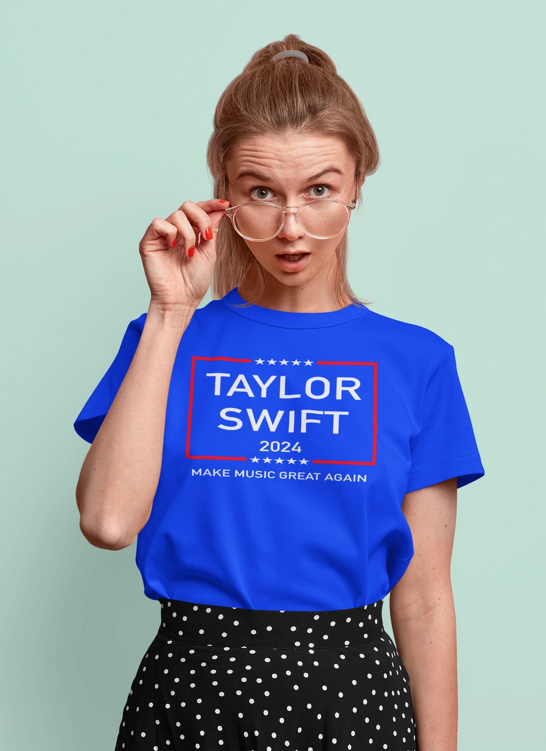 TAYLOR SWIFT 2024 Make Music Great Again Swiftie Shirt Etsy