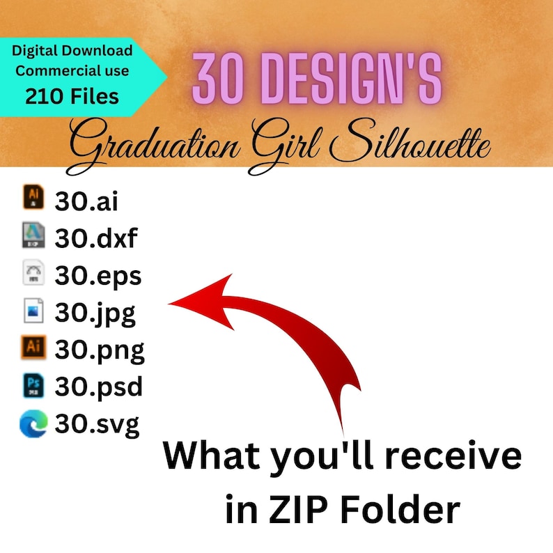 Graduation-themed Svgs & Clipart: One-click Download for Graduate