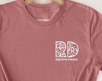 Dietitian Shirt, Registered Dietitian Shirt, Future Dietitian, Dietitian Graduation Gift, Nutritionist Gift, RD School Student Graduate Grad
