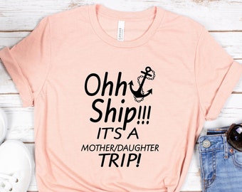 Mother and Daughter's Trip Shirt, Mother's Day Shirt, Family Trip Shirt, Summer Trip Tee, Mama Mini Shirt, Vacation T-shirt,Mommy and Me Tee