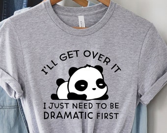 Cute Panda Shirt, Panda Lover Gift, Cute Animal Tees, Panda Party Shirts, Animal Lover Shirt, Funny Animal Shirt, Adorable Animals T-Shirt