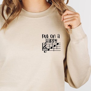 Music Teacher Sweatshirt, Piano Player Minimalist Sweatshirt, Piano Lover Pocket Sweatshirt, Music Lovers Gift, Piano Lover Sweatshirt