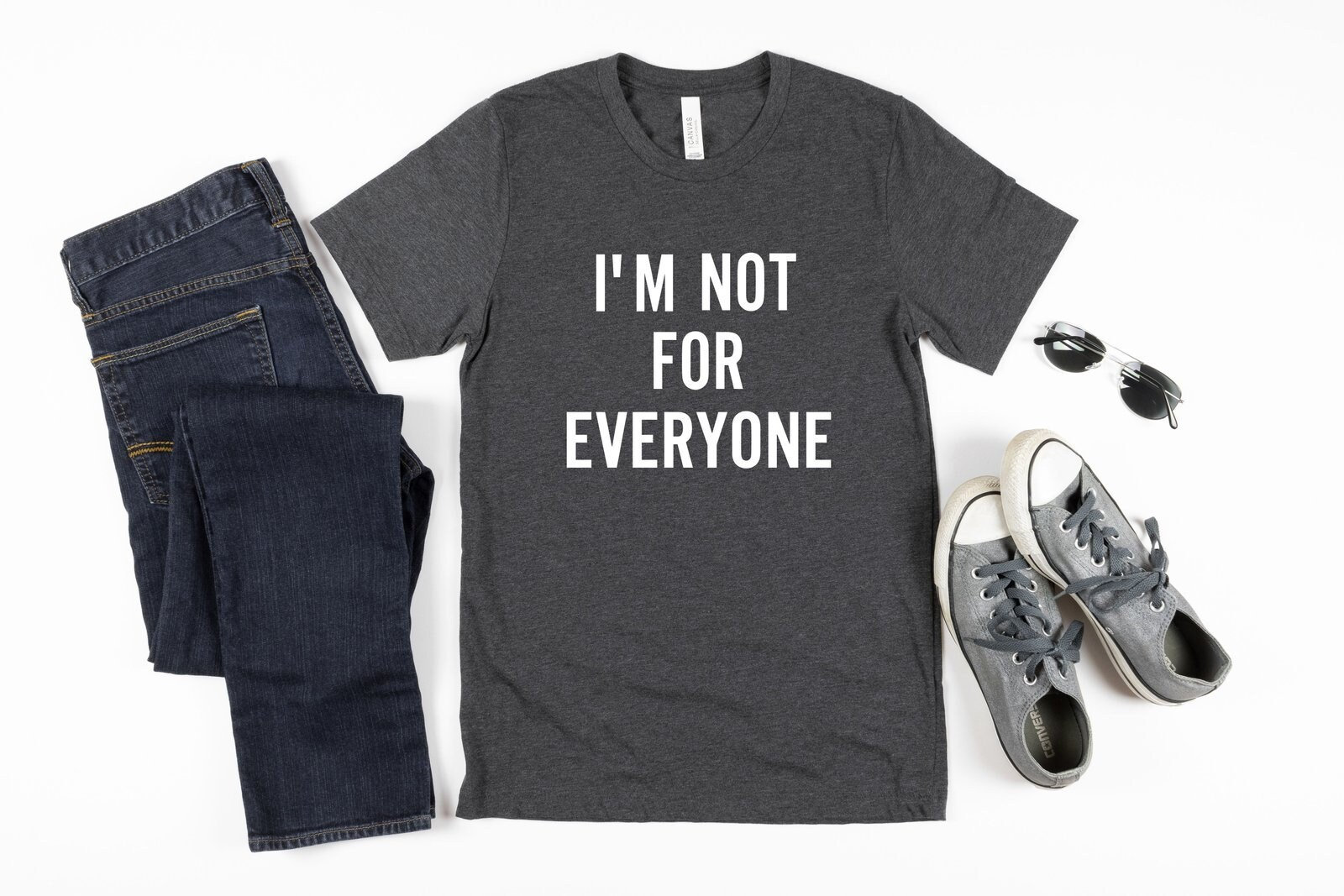 Funny Shirt, I'm not for Everyone Tshirt, Antisocial Trendy Gift for Friend, Fathers Day Gift Tee, Dad Gift Daughter Gift, Anniversary Gift