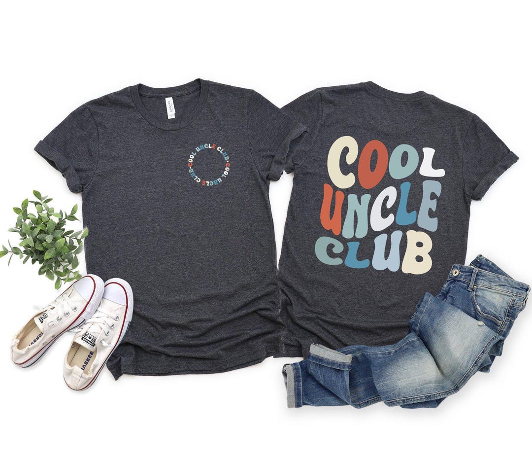 New Uncle Shirt, Uncle to Be Shirt, Cool Uncle Shirt, Uncle Birthday ...