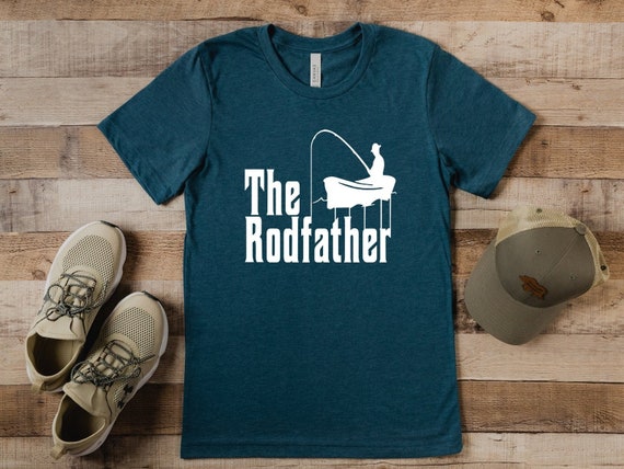Fishing Parody Shirt, Fishing Dad Shirt, The Rodfather Shirt, Funny Fisherman Tee, Fathers Day Gift, Fishing Lover Shirt,Fishing Hobby Tee