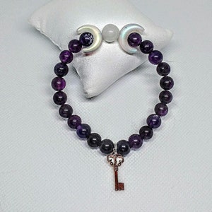 Hecate Triple Moon Goddess Bracelet, Hecate, Goddess of Magic, Goddess, hecate jewelry, witchcraft, Hekate, pagan jewelry. witch,