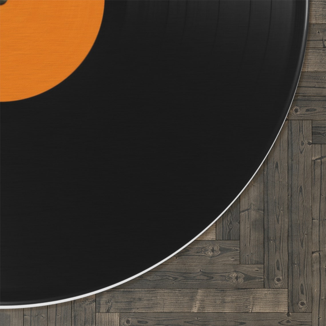 Vinyl Rag Pop Culture, Art Deco, Whimsical Vinyl Record Round Rug - Etsy