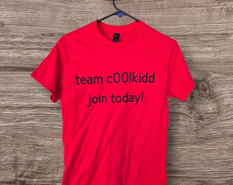 Team c00lkidd, Adult Unisex Dyed Tee, Roblox Game, Cosplay Shirt, Gamer Tee, Hacker, Forsaken