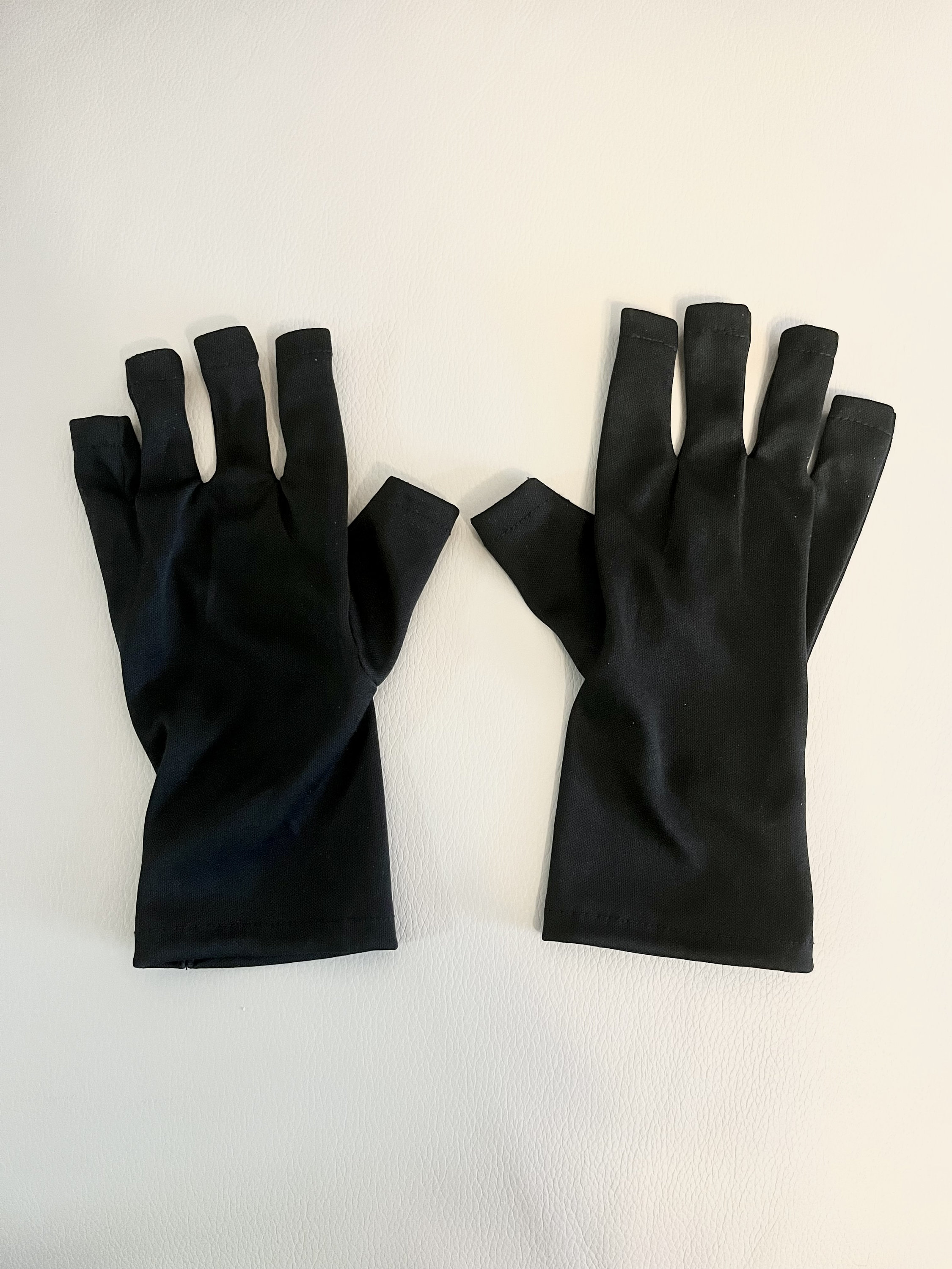 Manicure Gloves for UPF 50 Anti-aging Skin Protection Fingerless Glove ...