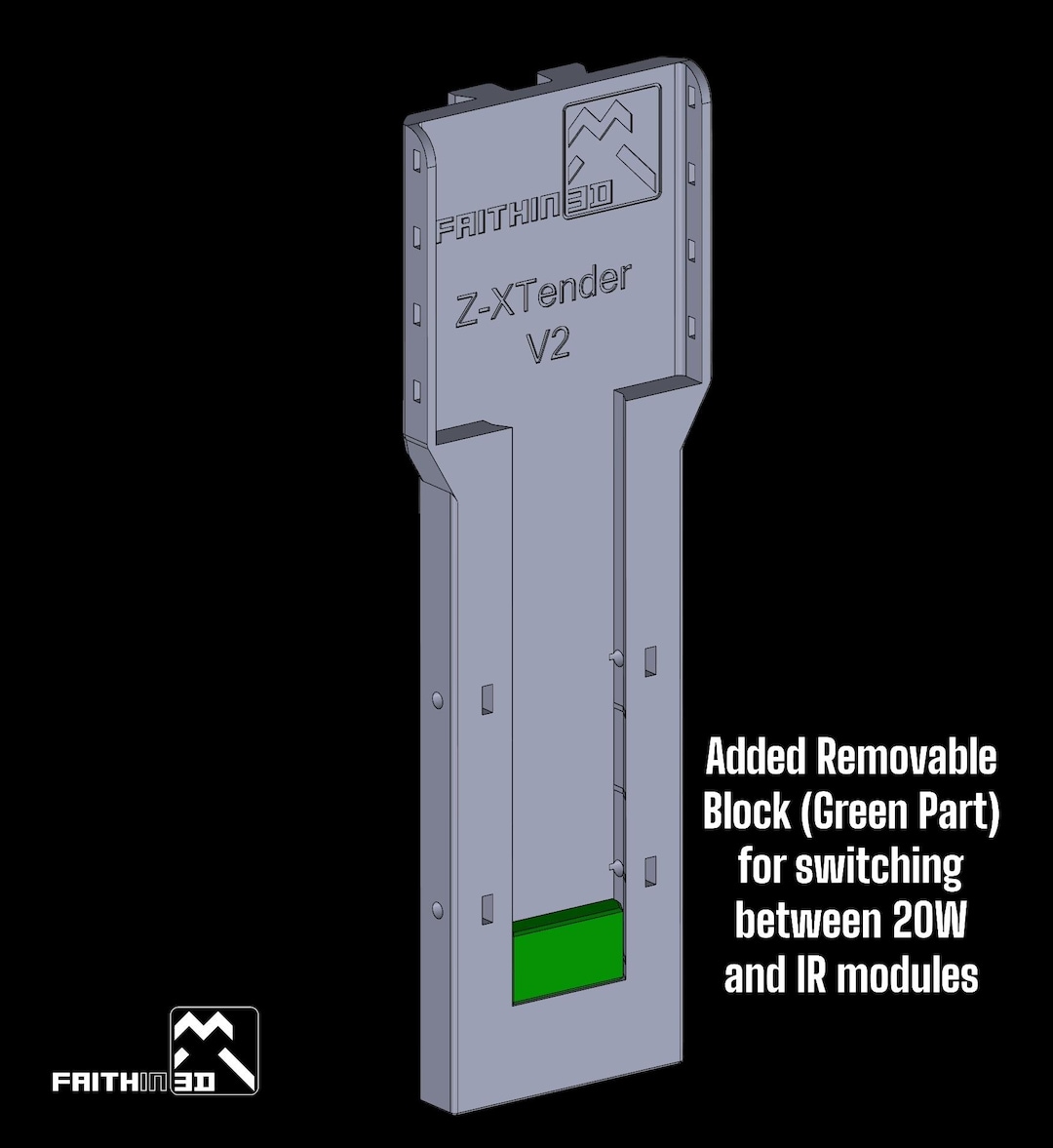 Z-axis Extender for Xtool D1 Pro Only – Not for D1 | Travel up to 5 in ...
