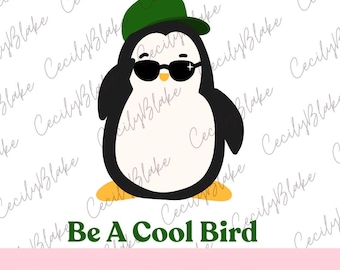 Clipart di pinguino PNG Download digitale per sublimazione, stampa, grafica e progettazione digitale