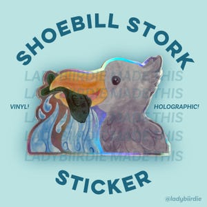 Shoebill Stock Sticker