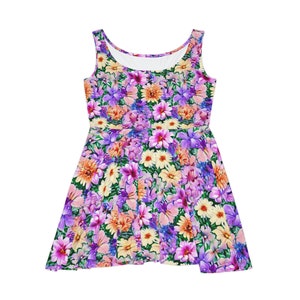 Women&#39;s Floral Skater Dress
