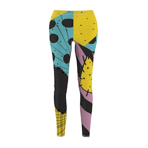 Sally, Jack, Nightmare, Women&#39;s Casual Leggings, Disney Bound, Halloween, Costume, Character, Theme Park, Leggings,  Cosplay, Disney