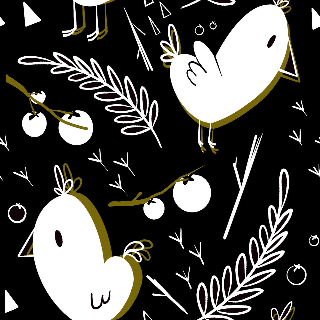 Chicken Pattern Digital Chickens Digital Seamless Pattern - Etsy
