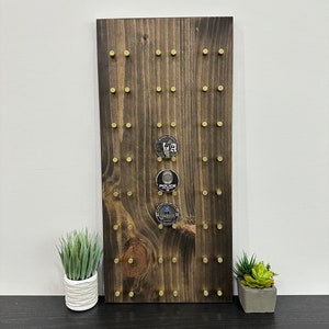 Challenge Coin Display | Thin Blue Line | Challenge Coin Holder | Police Gift | Law Enforcement Gift | Police Coin Display