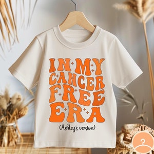 In My Cancer Free Era Shirt, Baby Toddler Youth Cancer Fighting Shirt, Custom Leukemia Spinal Kidney Cancer Tshirt, Kids Cancer Survivor Tee