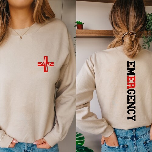 Emergency Department Nurse T Shirt, Emergency Nurse Gift Sweatshirt, Emergency Medicine Nurse Tee, ER Nurse Tshirt, New Nurse Grad Gift Tees