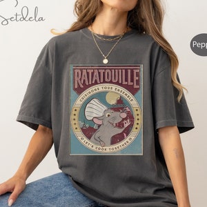 Retro Disney Ratatouille Shirt Little Chef Comfort Colors Shirt, Ratatouille Shirt, Anyone Can Cook Shirt, Remy Paris Disney Shirt