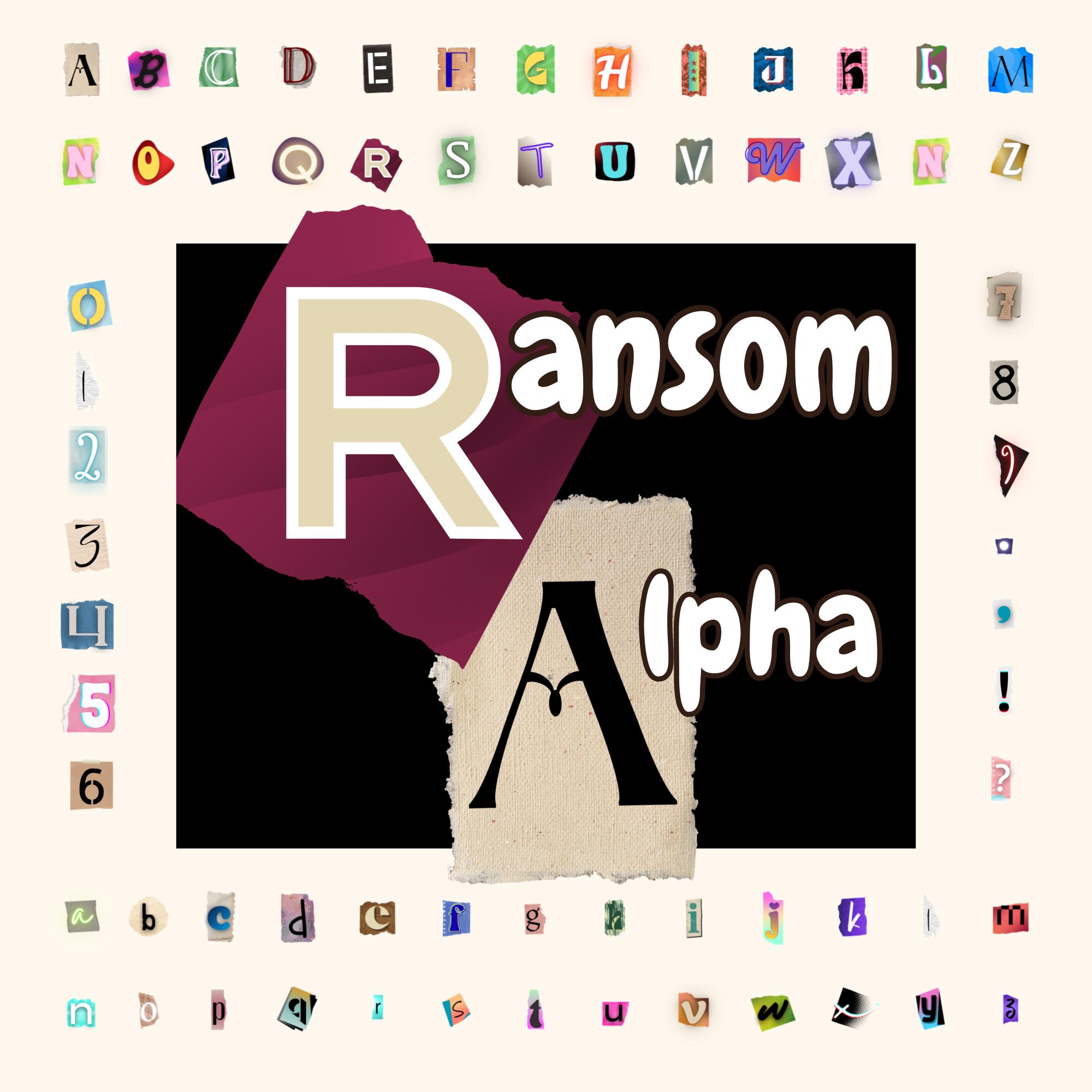 Ransom Alphabet Clipart | Cutout Letters, Numbers (PNG) - Etsy