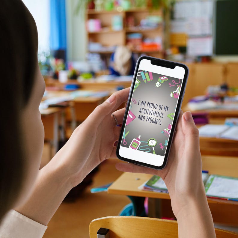 50 Digital Affirmation Cards for Kids | Printable Back to School ...
