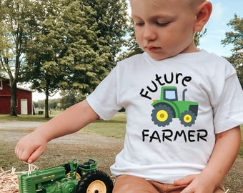 Future Farmer Toddler T-shirt, Cute Tractor Tshirt, Daddys Little Helper Shirt, Dibs on the Buddy Seat, Green Tractor Shirt