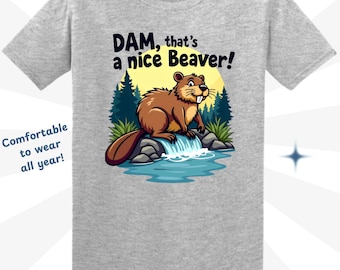 Camiseta gráfica de castor: un regalo con humor sarcástico