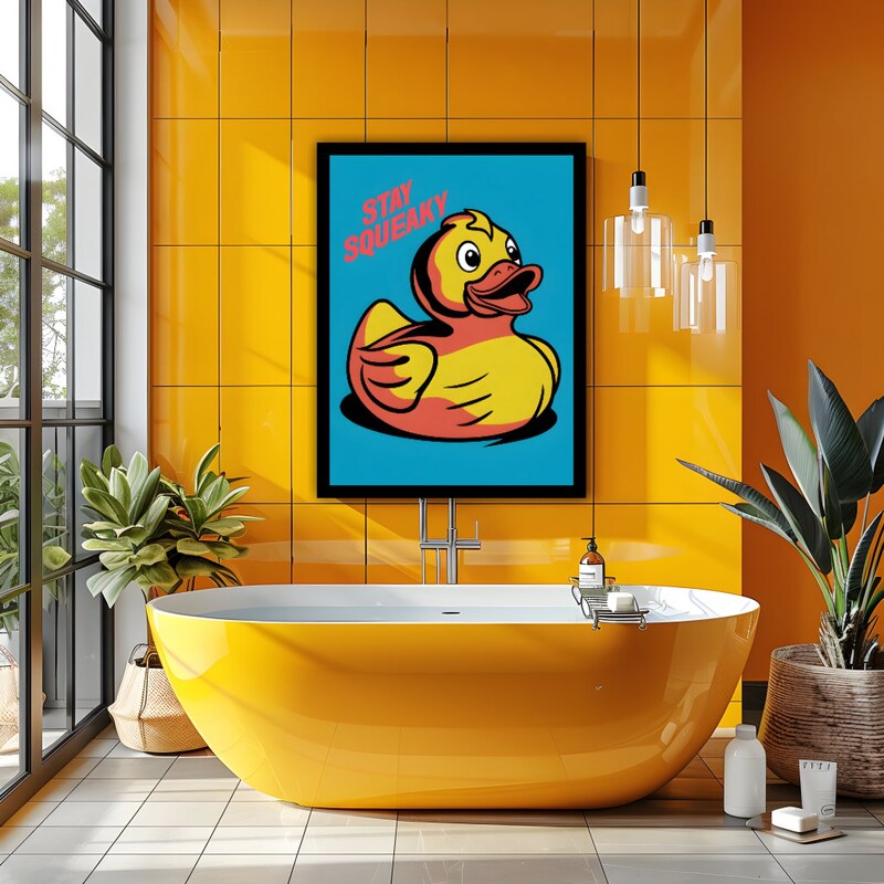 Rubber Ducky Bathroom Decor