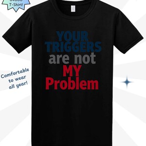 Sarcastic Quote T-Shirt, Offensive Humor, Social Statement Bild 7