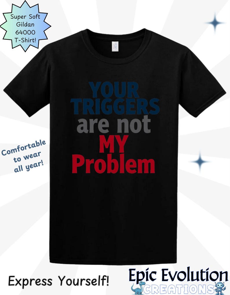 Sarcastic Quote T-Shirt, Offensive Humor, Social Statement Bild 7