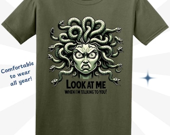 Funny Medusa T-Shirt, Funny Medusa Gift, Medusa T-Shirt Gift, Medusa Fan T-Shirt, Medusa Shirt Gift, Gift for Medusa Fan, Funny Medusa Shirt